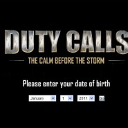 Duty Calls, hmmmm Duty Calls, hmmmm