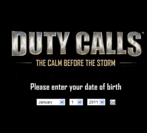 Duty Calls, hmmmm